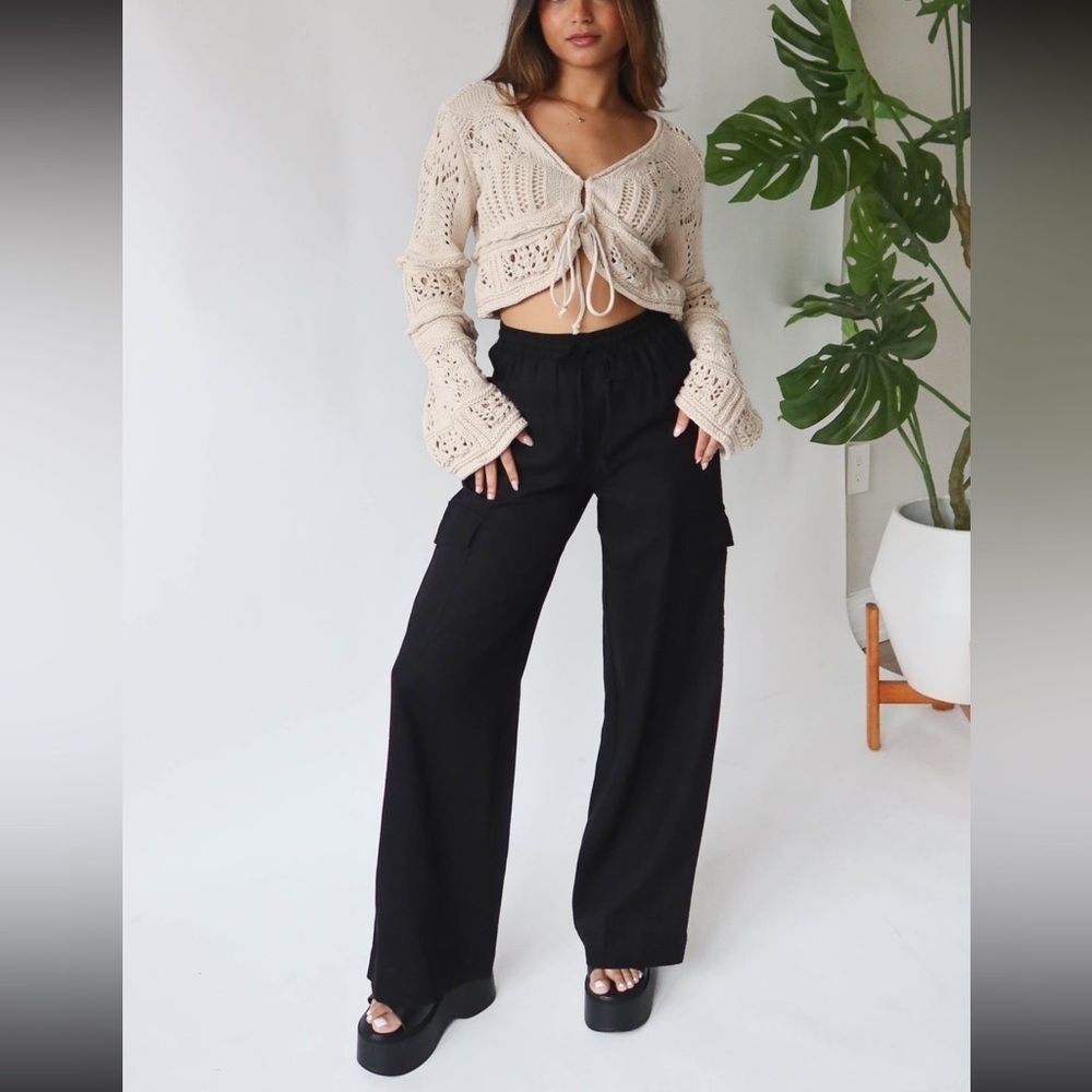 Grey Bandit Catalina Pants - Medium - Black - New Without Tags